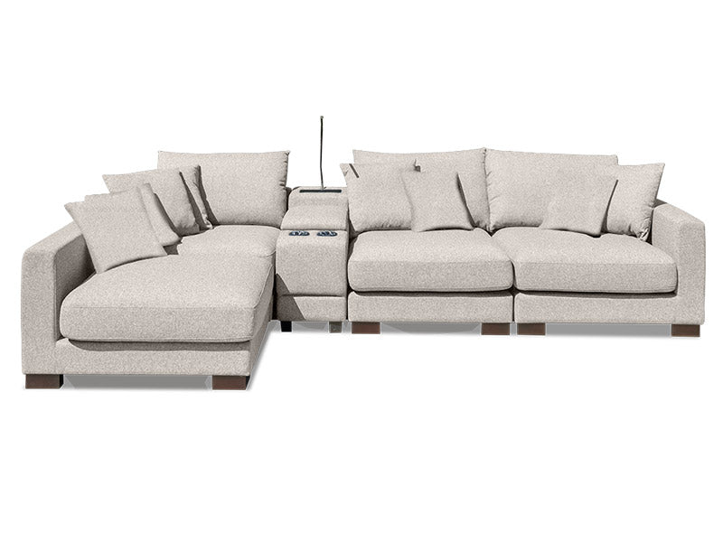 Trevi Reversible Chaise - Champagne