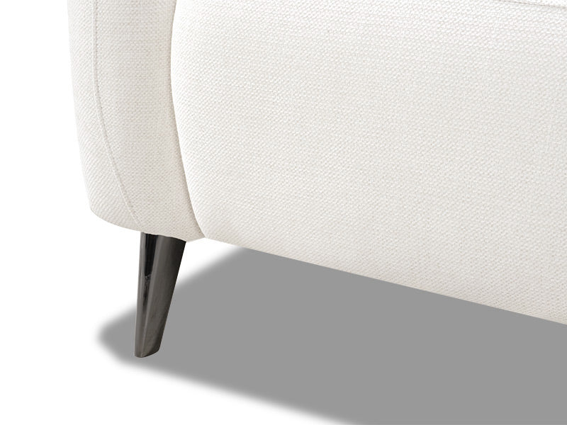 Uptown 3 Seat Recliner Chaise - Light Grey