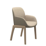 Bay Dining Chair With Arms - D100 - LB - Fabric