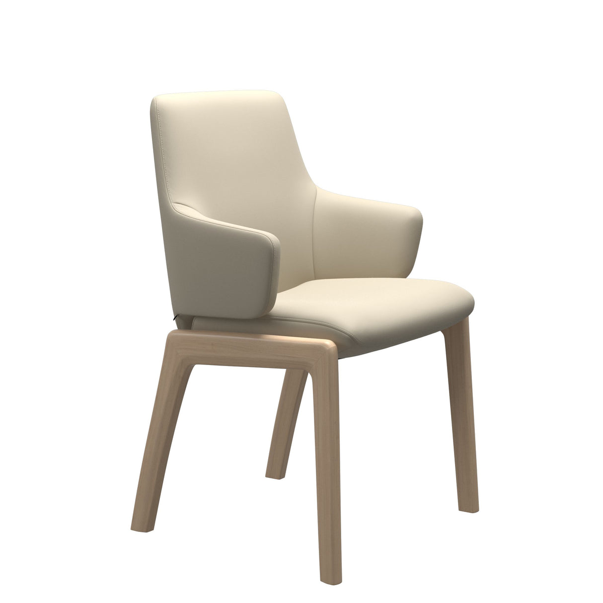 Laurel Dining Chair With Arms - D200 - LB -Leather