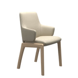 Laurel Dining Chair With Arms - D200 - LB -Leather