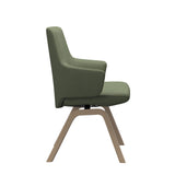 Vanilla Dining Chair With Arms - D200 - LB - Fabric