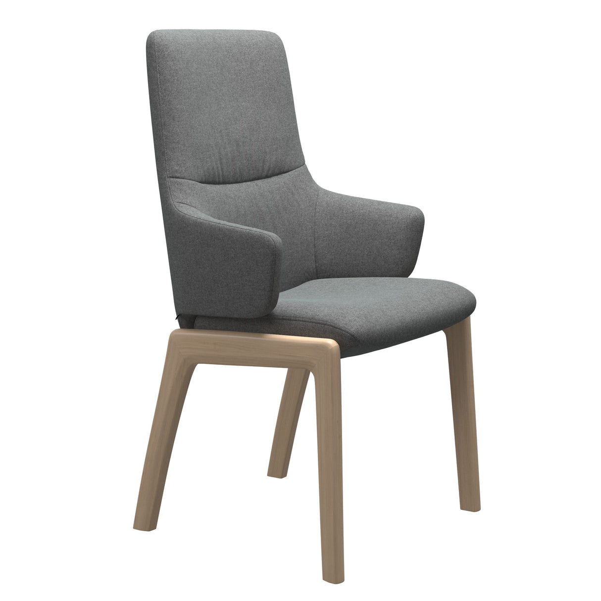 Mint Dining Chair With Arms - D100 - HB - Fabric