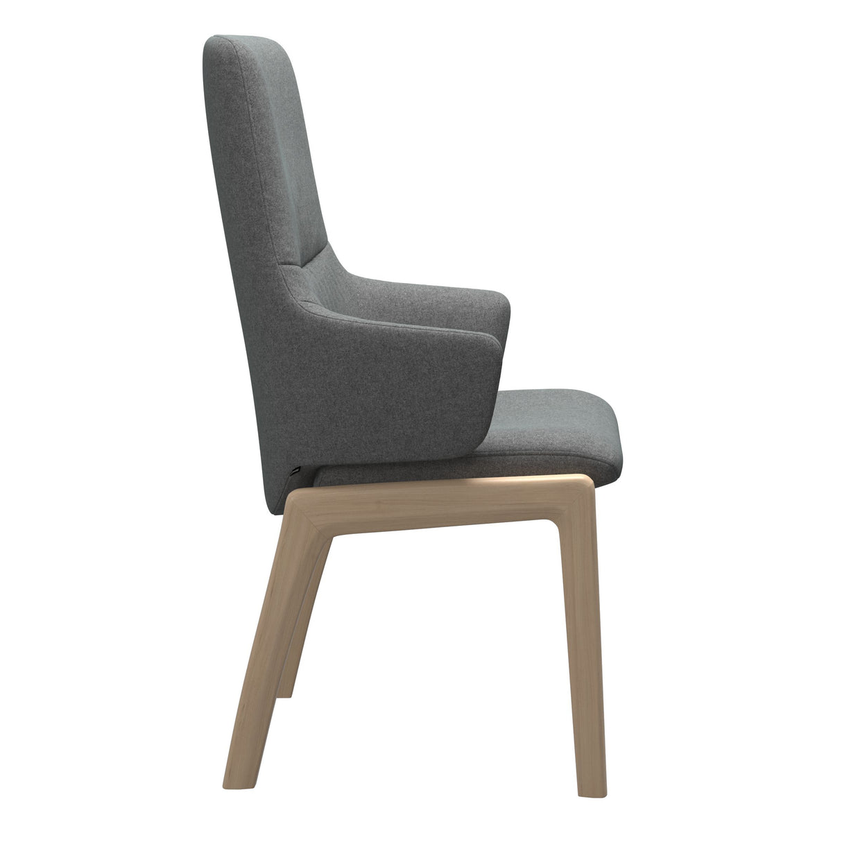 Mint Dining Chair With Arms - D100 - HB - Fabric