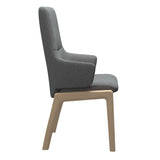 Mint Dining Chair With Arms - D100 - HB - Fabric