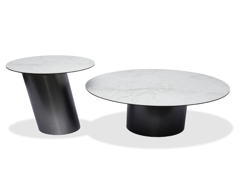 Alpha Coffee Table - Marble Grey