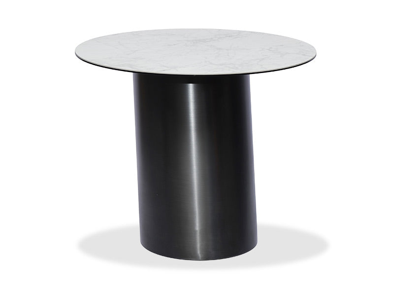 Alpha Side Table - Marble Grey