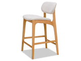 Arlo Oak Barstool - Sand