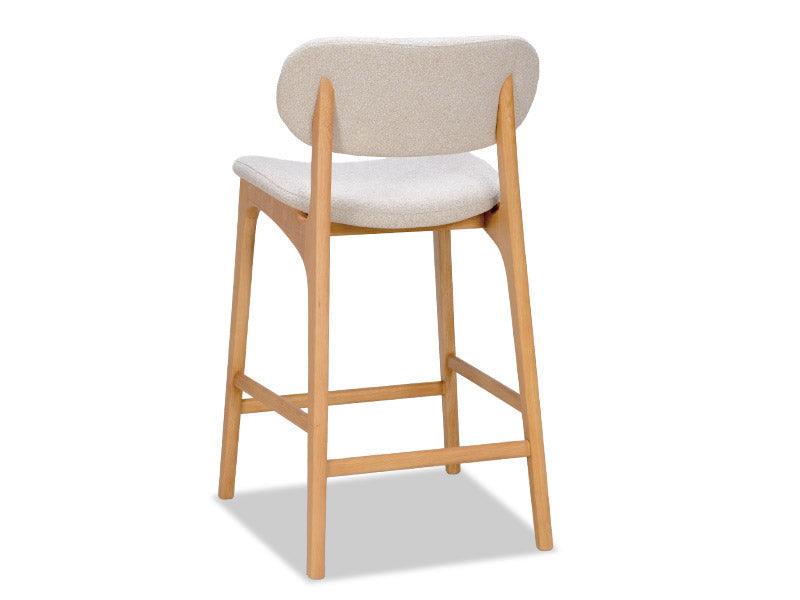 Arlo Oak Barstool - Sand