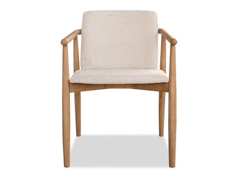 Aston Oak Dining Chair - Fabric