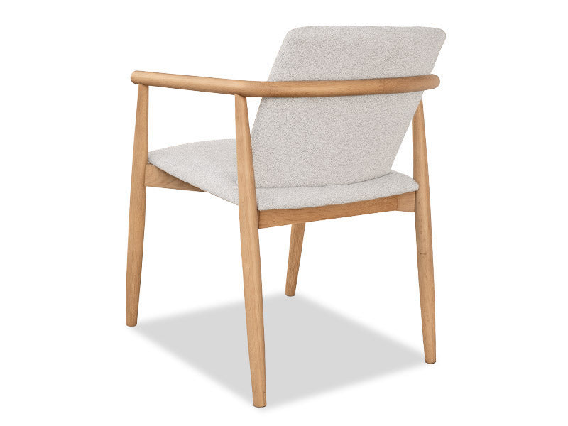 Aston Oak Dining Chair - Fabric