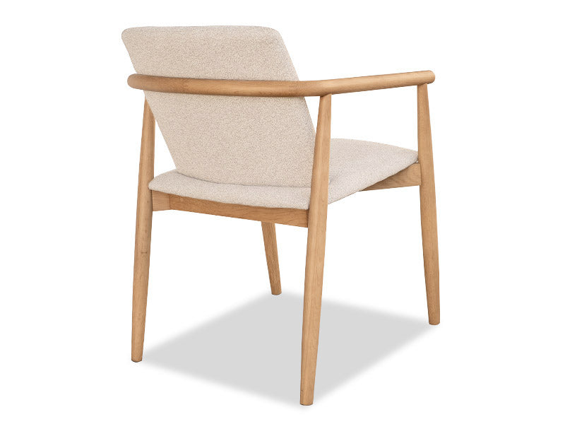 Aston Oak Dining Chair - Fabric