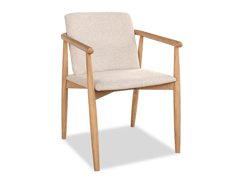 Aston Oak Dining Chair - Fabric