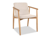 Aston Oak Dining Chair - Fabric