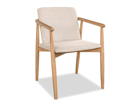 Aston Oak Dining Chair - Fabric