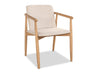 Aston Oak Dining Chair - Fabric