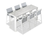 Redgate 2000 Bar Table Set - White