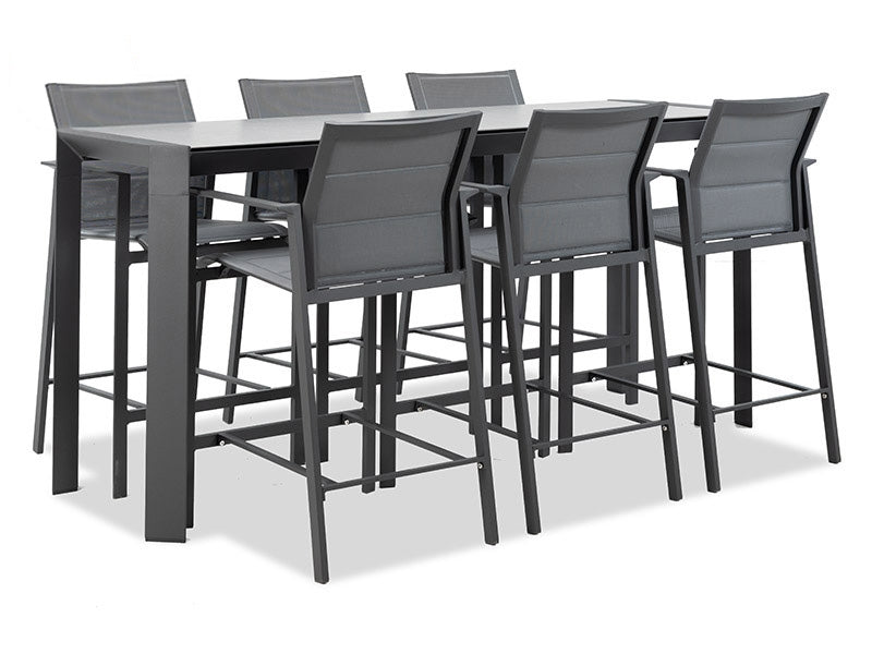 Redgate 2000 Bar Table Set - Charcoal