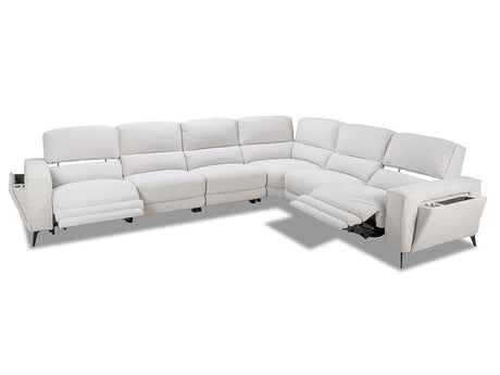 Batavia 5 Seat Fabric Modular - Birch