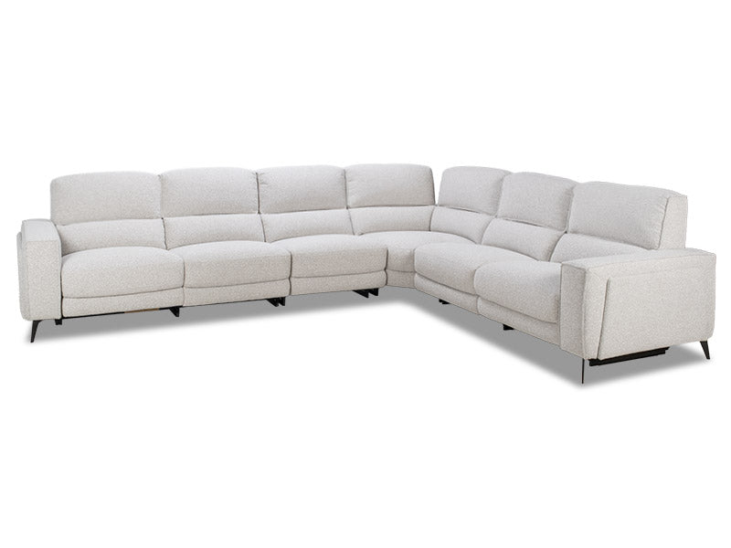 Batavia 5 Seat Fabric Modular - Birch