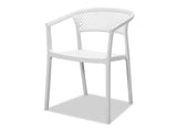 Beach Outdoor Dining Chair - White