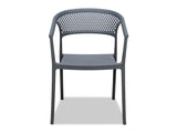 Beach Outdoor Dining Chair - Grey
