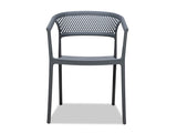 Beach Outdoor Dining Chair - Grey