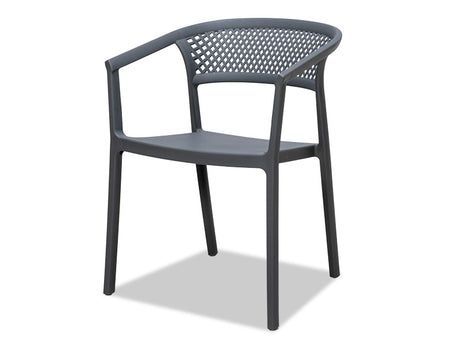 Beach Outdoor Dining Chair - Grey