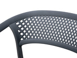Beach Outdoor Barstool - Grey