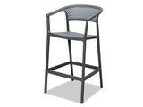 Beach Outdoor Barstool - Grey