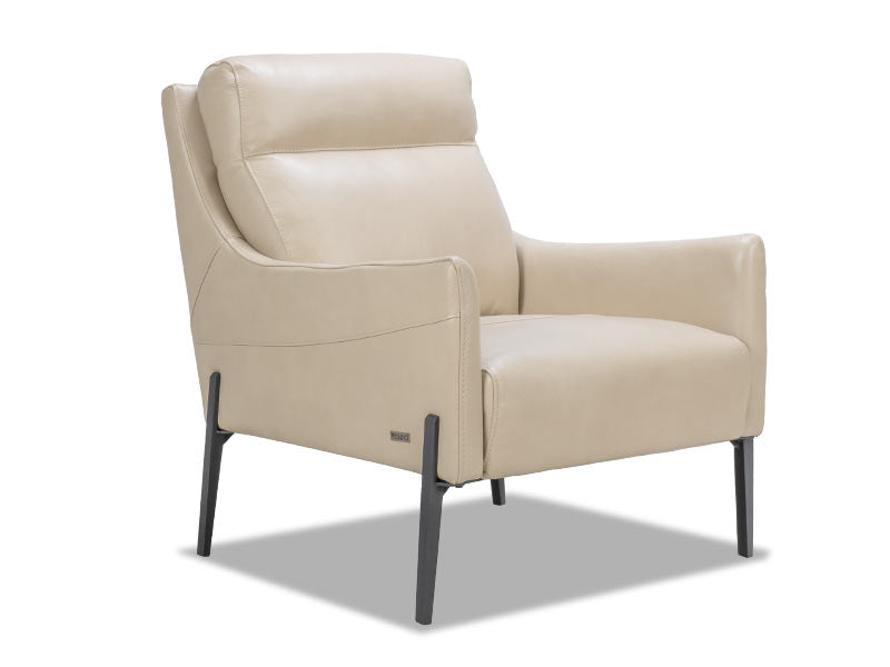 Bellevue Leather Chair - Putty