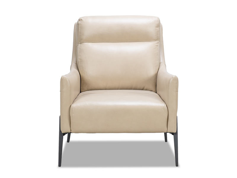 Bellevue Leather Chair - Putty