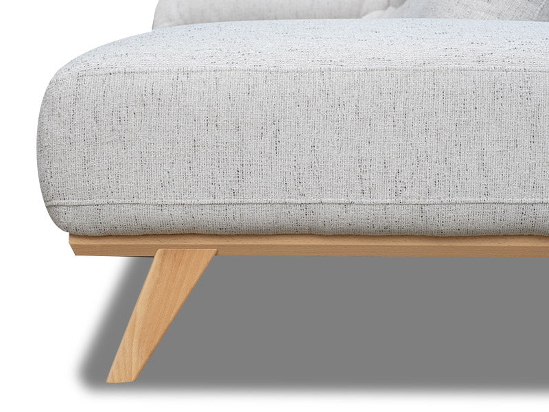 Beneton Terminal Chaise - Grey Gum