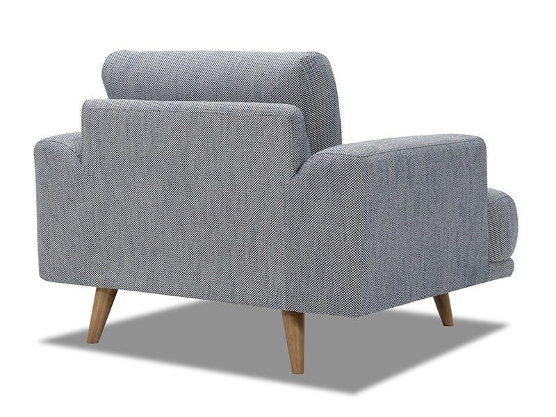 Berlin Armchair - Blue/Grey