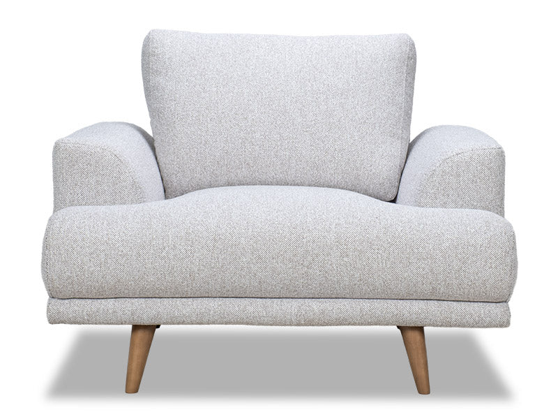 Berlin Armchair - Cobble Ash Grey