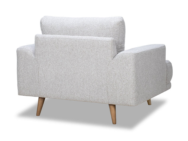 Berlin Armchair - Cobble Ash Grey