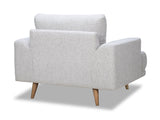Berlin Armchair - Cobble Ash Grey