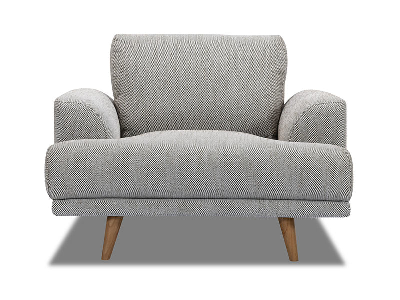 Berlin Armchair - Silver/Grey