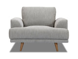 Berlin Armchair - Silver/Grey