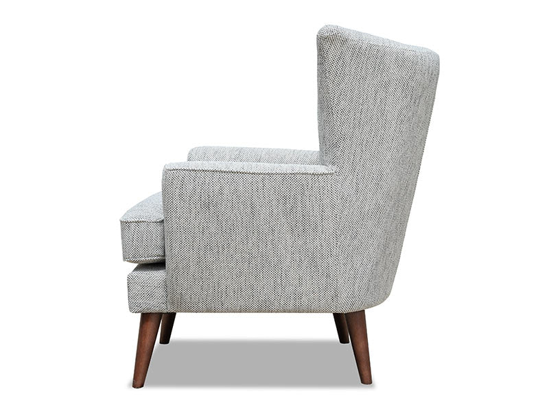 Bonn Chair - Silver/Grey