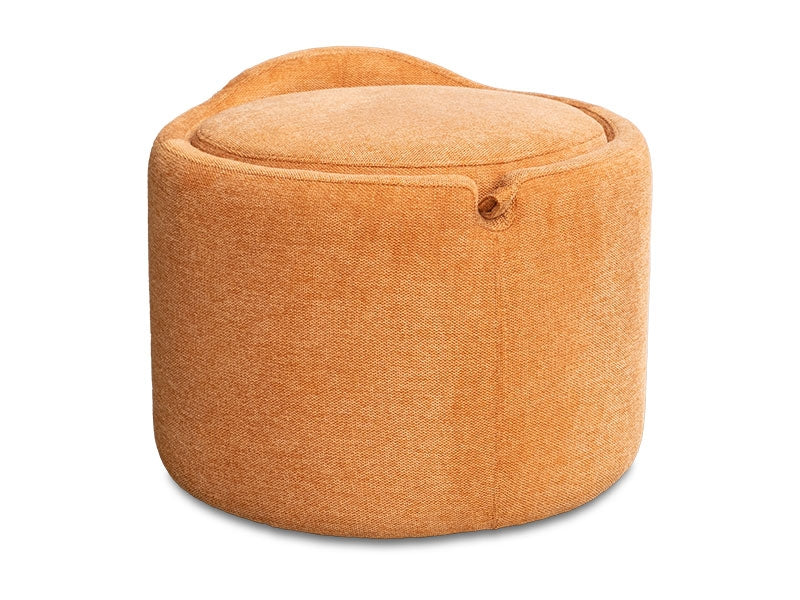 Box Storage Ottoman - Rusty Orange