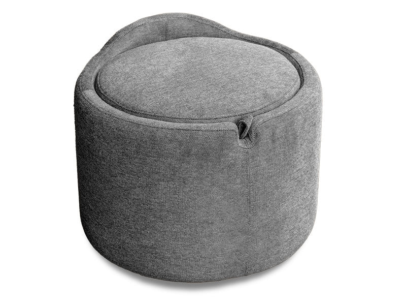 Box Storage Ottoman - Grey