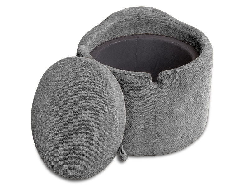 Box Storage Ottoman - Grey