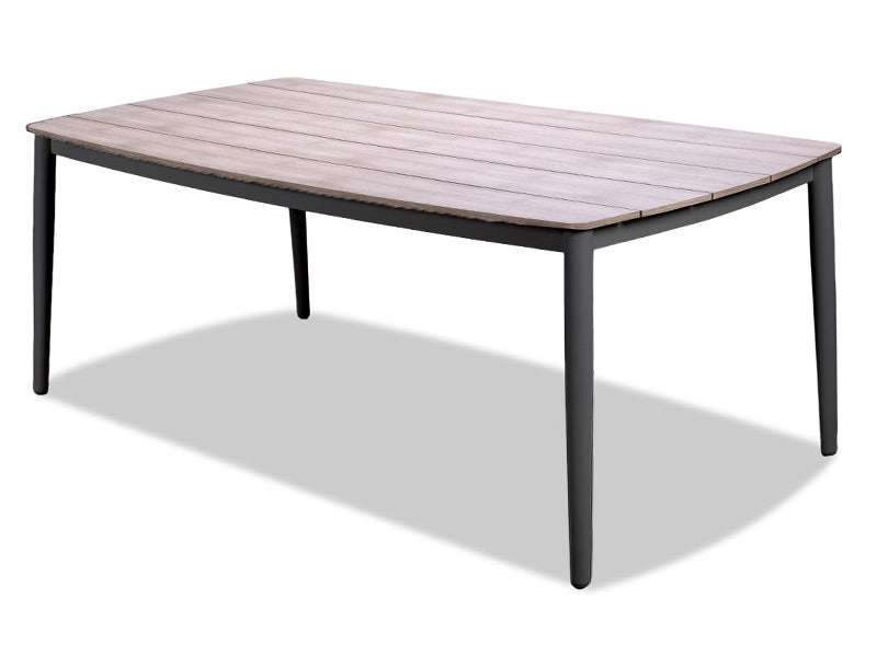 Broome Polywood Bone Gunmetal 2200 Table