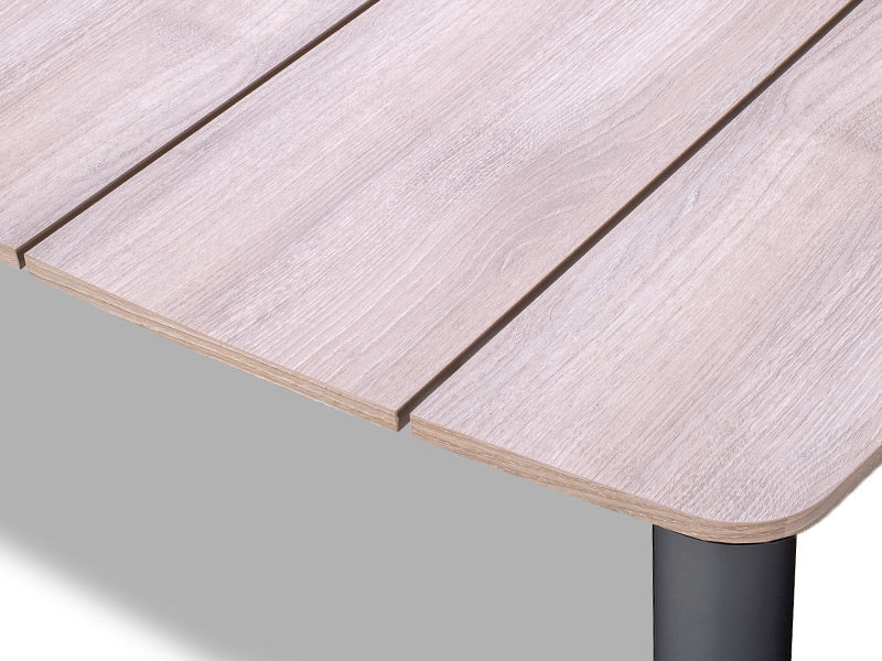 Broome Polywood Bone Gunmetal 2200 Table