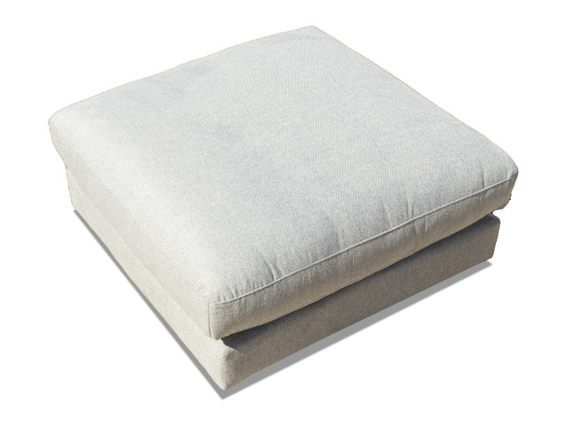 Byron Ottoman Light Grey