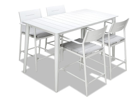 Cairns Outdoor Bar Table Only - White