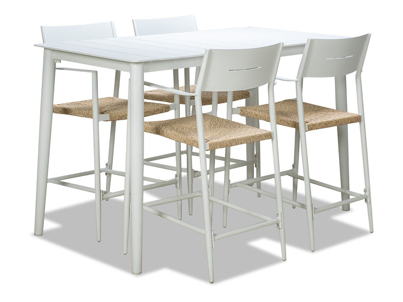 Cairns Outdoor Bar Table Only - White