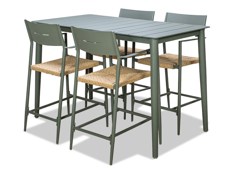 Cairns Outdoor Bar Table Only - Green