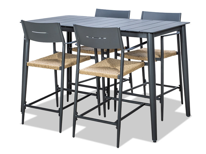 Cairns Outdoor Bar Table Only - Gunmetal